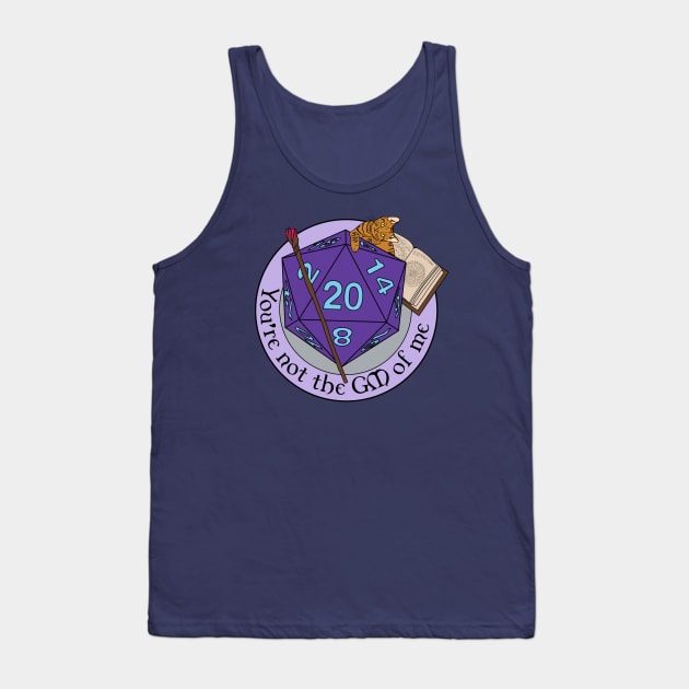 You're Not The GM of Me - Wizard T-Shirt Tank Top by Lab Reject Studios